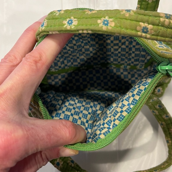 Green Vera Bradley Mini Purse - Picture 6 of 6